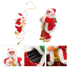 Noël Senta Claus Escalade Échelle Suspendus Décorations Cadeau De Vacances