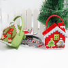 Noël Stocking Décoration Santa Candy Bag Stocking Noël Sacs-cadeaux Père Noël Noël Cadeaux Sac à main