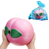 Énorme Pêche Squishy Jumbo 25 * 23cm Fruit Jouet Doux Récupération Lente Cadeau de Collection avec Emballage Géant Jouet
