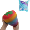 Énorme Squishy Fraise 19.5cm Kawaii Mignon Doux Géant Jeu Récupération Lente avec Emballage