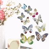 Nouveau 12 Pcs 3D Papillon Wall Sticker Art Decal Accueil Chambre Décorations Décor Enfants