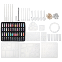 Nouveau 277pcs violon ours paillettes bouteille époxy ensemble