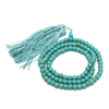 Nouveau 6mm Turquoise 108 Prière Bouddhiste Tibétain Perles Mala Bénissez Bracelet
