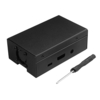 Nouveau boîtier en aluminium avec ventilateur de refroidissement pour Raspberry Pi 3/2/B+