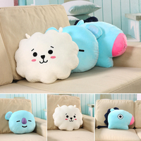 Nouveau coussin en peluche mignon Soft coussin pour BT21 Bangtan Boys BTS Star Universe
