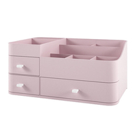 NOUVEAU En Plastique Maquillage Organisateur Tiroir Conteneur Cosmétique Maquillage Porte-Brosse Grand Bureau Divers Boî