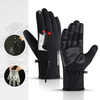 Nouveau En Plein Air Gants Imperméables Quartier Zipper Écran Tactile Hommes Et Femmes Équitation Des Sports Chauds Rand