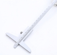 NOUVEAU Haute Qualité 150mm 200mm 300mm Profondeur Vernier Étrier 0.02mm 0-150mm 0-200mm 0-300mm Profondeur Jauge Profon