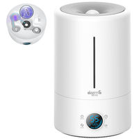 [Nouvelle version] Deerma F628S UV Humidificateur intelligent Capacité dhumidité de 5L Capacité daffichage sur