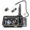 NTS500 5.0 pouces écran 8mm endoscope industriel à double objectif IP67 caméra 1080P HD endoscope dinspection de vo