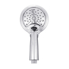 Numérique LCD affichage réglable 3 couleurs LED placage pomme de douche lumière capteur de température bain arroseur sal