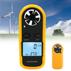 Numérique LCD Anémomètre Thermomètre Air Vent Vitesse Compteur Température Testeur