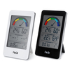 Numérique LCD Thermomètre Hygromètre Station Météo Horloge Extérieure Intérieure Sans Fil