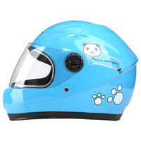 Nuoman Moto Équitation Vélo Électrique Casque Enfants Sécurité En Plein Air Moto Enfants Enfants Mignon Ours Casque