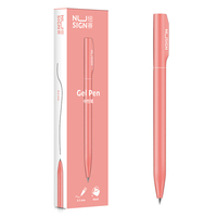 NUSIGN NS552 0.5 MM givré stylo neutre tournant noyau noir Signature stylo écriture papeterie étudiants fournitures de b