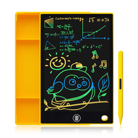 NUSITE 085C 8.5 pouces LCD tablette décriture Colorful multifonction 2 en 1 boîte à crayons dessin Doodle Board pou