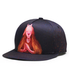 NUZADA casquettes de baseball dimpression graffiti indien 3D a culminé le chapeau