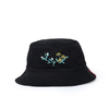 NUZADA Chapeau de pêcheur extérieur double face avec broderie
