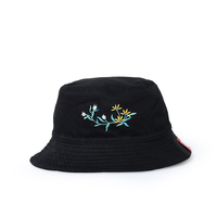 NUZADA Chapeau de pêcheur extérieur double face avec broderie