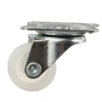 Nylon balle de roue tête pivotante portant roulettes universelles roues