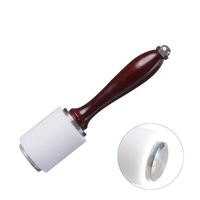 Nylon Leathercraft Carving Hammer Coudre le cuir vachette outils bricolage Kit avec poignée en bois