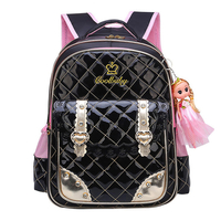 Nylon sac décole sac à dos étanche enfants sac à bandoulière sac à main avec pendentif poupée