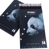 Nyoni N3031 14 pièces / ensemble crayon à croquis débutant étudiant professionnel ensemble complet crayons de dessin Art