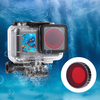 Objectif de filtre de plongée couleur étanche pour accessoires de caméra daction DJI Osmo