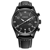 OCHSTIN GQ043C Mode Hommes Quartz Montre Luxe Bracelet Cuir Montre Sport