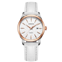 OCHSTIN LQ022-A montre-bracelet à quartz en cuir imperméable Bande