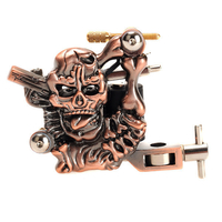 Ocoocoo k400 crâne casting tatouage machine haute stabilité 7000-9000 r / minute violet bronze 10 bobines de chaîne