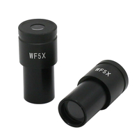 Oculaire de microscope à champ large WF5X pour microscope biologique Diamètre de montage 23, 2 mm Lentille oculaire optiq