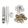 Oeillet Punch Die Tool Set 20 Ensembles Oeillet en cuir Craft Tool Vêtements Oeillet Bannière