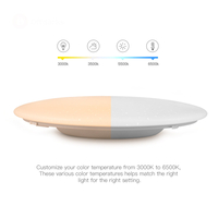 OFFDARKS AC220-240V 36W 420mm plafonnier chambre cuisine LED plafonnier RGB gradation APP WIFI commande vocale