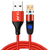 OLAF 3A Micro LED câble de données de charge rapide magnétique pour Oneplus 7 HUAWEI P30 MI9 S10 S10+