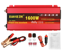 Onduleur à onde sinuso dale Pure 220V 1600/2200/3000W 12/24V DC à 220V AC convertisseur de tension