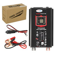 Onduleur de puissance à écran couleur LCD 1000W 12V À 220V/110V Onduleur à onde sinuso dale modifiée