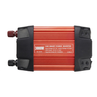 Onduleur de puissance de voiture de pointe 3000W DC 12V à AC 220V convertisseur à onde sinuso dale modifiée pour la mais