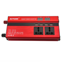 Onduleur XUYUAN LED 1200W avec écran 12/24 - 220V