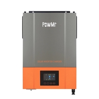 Onduleur solaire PowMr DC24V 48V 3.6KW 6KW onduleur à onde sinuso dale Pure entrée PV Max DC 500V MPPT 120A contrôleur s