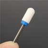 Ongles blancs ronds mèches électrique tête de Machine de meulage des ongles outil de polissage de Point monté en céramiq