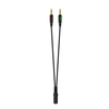 ONIKUMA 3.5mm Casque Écouteur Câble Audio 1 Mâle à 2 Femelle Micro Y Splitter Câble AUX Casque Adaptateur Audio