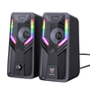 ONIKUMA G6 haut-parleur dordinateur 5W * 2 haut-parleur multimédia avec son 2.0 canaux HIFI son surround 360 ° lumi