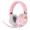 ONIKUMA K15 casque de jeu RGB lumière filaire casque avec microphone écouteurs stéréo pour Xbox One casques Gamer pour P