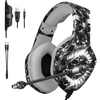 ONIKUMA K1BPro casque de jeu sur loreille casque de jeu avec micro réduction du bruit surround stéréo LED contrôle