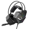 Onikuma X20 RGB Gaming Headset Casque antibruit Surround Sound LED Lumière avec micro