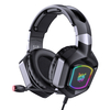 ONIKUMA X8 Casque de jeu avec microphone antibruit omnidirectionnel de qualité supérieure Effet déclairage RVB pour