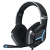 ONIKUMA X9 casque de jeu Gamer casque son Surround stéréo écouteurs filaires USB Microphone lumière bleue pour PC ordina