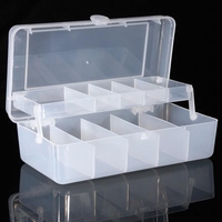 Organisateurs doutils en plastique pour boîte à outils à deux couches