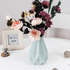 Origami Vase En Plastique Imitation En Céramique Plastique Pot De Fleurs Décoration De La Maison